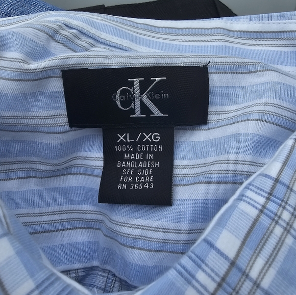 Calvin Klein button down mens shirt xl nwt - Picture 7 of 7